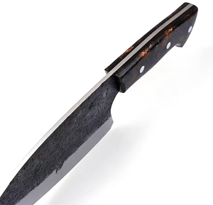 Couteau à découper en acier au carbone LEGACY BLADES avec logo personnalisé, manche en bois de rose, fabricant de couteaux de cuisine OEM ODM - Product Image 3