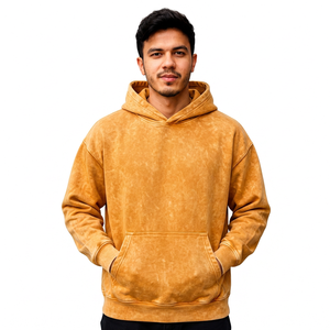 Sweat-shirt à capuche personnalisé pour hommes, pour boutiques, fabricant de streetwear, sweat-shirt en molleton, vente en gros, vêtements à marque privée, fournisseur OEM - Product Image 1