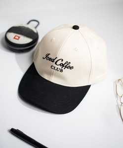 หมวกเบสบอลปักลาย Iced Coffee Club สีขาวดำ 6 แผง ทรงพอดีศีรษะ แบบยูนิเซ็กส์ สไตล์ลำลองสำหรับผู้ใหญ่ - Product Image 3