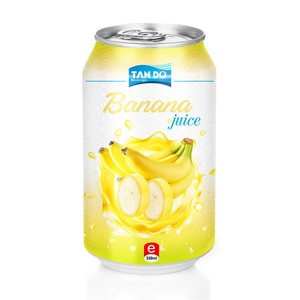 Vietnam Banana Milk Puree Fresh and Healthy <b>Alcohol</b> Canned Drink with Original Flavor Customizable Private Label - Product Image 4