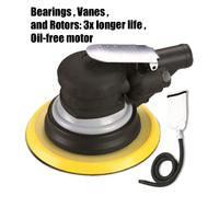 Lijadoras orbitales aleatorias 12.000 RPM 5mm y 5 (MM) Lijadora de herramientas de aire al vacío autogenerada para lijadora de aire de coche OBS-S6