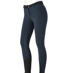 High Quality 4-way Stretch Horse Riding Breeches <b>Leggings</b> Tights <b>Equestrian</b> Wear Pants on Technical Fabric with Soft Feel - Product Image 3