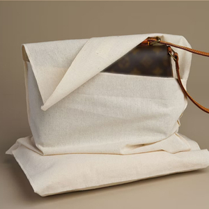 Amana Textiles Cotton Canvas <b>Draw</b> <b>String</b> Dust <b>Bag</b> for Purse and Handbags Customizable Wholesale Production for Retail Gifting - Product Image 3