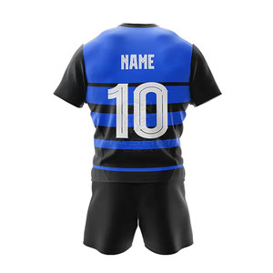 Uniforme de Rugby de Alto Rendimiento con Tela Elástica de Secado Rápido 100% Poliéster, Perfecto para Entrenamiento - Product Image 5