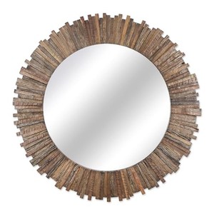Miroirs muraux en bois de teck recyclé, fabrication sur mesure, vente en gros |   Aqdus Saleem Inde - Product Image 1