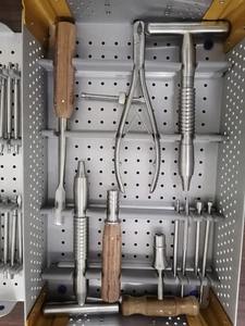 Kit complet d'instruments orthopédiques et de chirurgie de la colonne vertébrale pour l'extraction de vis cassées, 50 pièces, qualité A+, approuvé CE, manuel inclus, par Dentavex - Product Image 5