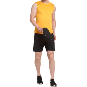 Custom Oversized T-shirt Cotton made Screen Printing Graphic T Shirts Tank Top Vest Sleeveless T-shirt For men - Product Image 5