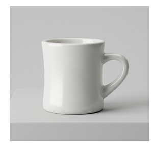 Mug à café en porcelaine blanche à double paroi, style Japandi, MARUASA, tasse à cappuccino japonaise, vente en gros - Product Image 1