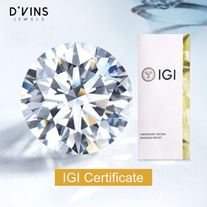 เพชรทรงกลมเจียระไนแบบบริลเลียนท์ 1.5 กะรัต สี D แฟนซีไลท์ฟิล ผลิตในห้องปฏิบัติการ ยี่ห้อ D'vins Jewels แหล่งกำเนิดเมืองสุราษฎร์ สำหรับทำเครื่องประดับ - Product Image 2