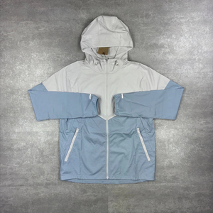 Chaqueta Cortavientos Ligera con Capucha para Hombre, Impermeable, Estilo Anorak, Informal, Deportiva, para Correr, Senderismo - Product Image 6