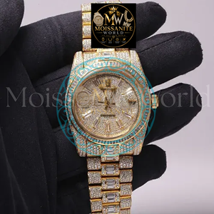 Premium Moissanite Diamond Hip Hop <b>Watch</b> <b>for</b> <b>Men</b> Luxury Waterproof Wristwatch <b>for</b> Daily Wear and Special Events <b>for</b> Sale - Product Image 3