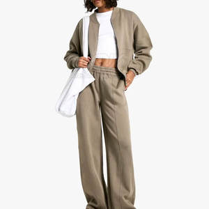 Chándal para mujer de primera calidad, estilo de doble franja de color, chándal de alta calidad para mujer - Product Image 3