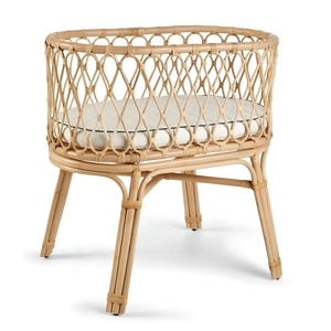 Lit bébé en rotin, berceau pour nouveau-né, lit d'enfant, berceaux, lit bébé au prix le plus bas, berceaux naturels - Product Image 3