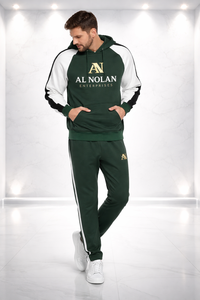 Conjunto Deportivo Premium para Hombre – Sudadera con Capucha y Pantalones Deportivos con Logotipo Personalizado, Ropa Deportiva Transpirable, Conjunto Deportivo Informal para Hombre - Product Image 3