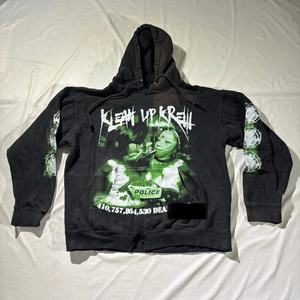 Hot Selling Cotton Printing <b>Men</b> <b>Hoodies</b> Custom Design White And <b>Black</b> Puff Print Best Quality Unisex Hoodie - Product Image 1