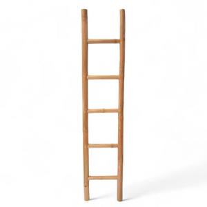 Échelle en bambou naturel écologique en gros pour la décoration intérieure et extérieure des maisons tropicales et les présentoirs de jardin - Product Image 3