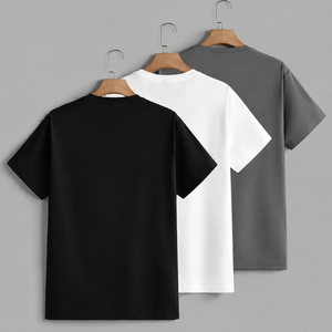 Men Oversized <b>T</b> <b>Shirt</b> 100% Cotton Digital Printed <b>6XL</b> Drop Shoulder O Neck Short Sleeve Breathable Heavyweight 220g Knitted - Product Image 5