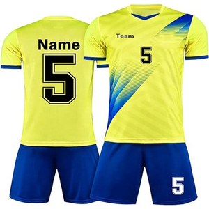 Uniformes de Fútbol para Hombres y Mujeres Adultos, Camisetas de Fútbol de Manga Corta, Ropa Deportiva Estampada, Conjunto de Traje de Entrenamiento - Product Image 3
