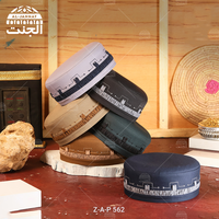 Chapeau de prière musulman personnalisé avec doublure douce et design traditionnel arabe taqiyah pour la mosquée, la maison et les prières