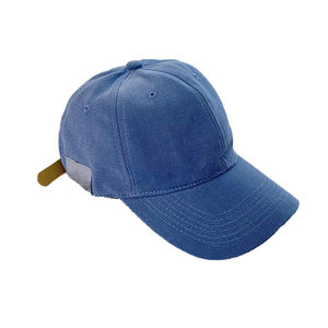 Gorra de Béisbol Negra Lavada de Mezclilla Ajustable con Logo Personalizado al por Mayor, Estilo Vintage para Papá - Product Image 3