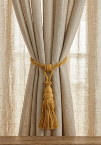 Natural Yarn Jute <b>Curtain</b> Tieback - Product Image 3
