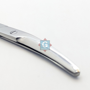 Manual CE Certified Gray Rocks -1414-17 Busch Umbilical Cord Scissors Stainless Steel Surgical Instrument for Medical <b>School</b> - Product Image 3