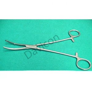Fórceps de histerectomía Heany Rezek doble dentado curvo 8,1/4 pulgadas - Product Image 1