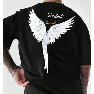 Camiseta Extra Grande Personalizada de Algodón Orgánico de Alta Calidad, Camiseta para Hombre, Ropa Masculina - Product Image 3