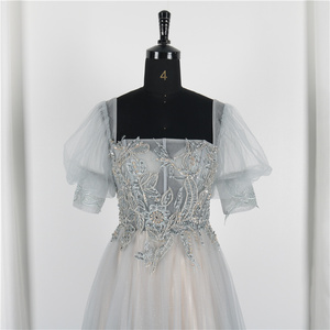 Vestido de Fiesta de Último Diseño, Vestidos de Noche Elegantes para Mujer, Vestidos de Gala con Mangas - Product Image 5