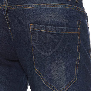 Pantalones Vaqueros de Cintura Media Rectos para Hombre, 100% Algodón, Transpirables, Estilo Casual para Uso Diario y al Aire Libre - Product Image 5