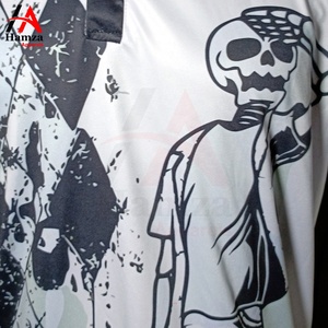 Hamza apparels เสื้อโปโลแขนสั้นสำหรับผู้ชาย, เสื้อโปโลผ้าคอตตอน220กรัมผ้าโพลีเอสเตอร์ลำลองดีไซน์ใหม่ - Product Image 6