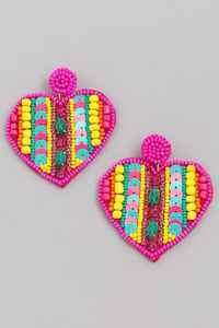 ต่างหูประดับลูกปัดลายดอกไม้ ต่างหูแบบหลายเม็ดสั่งทำได้ ต่างหูสำหรับผู้หญิงสำหรับงานเทศกาลและงานปาร์ตี้ ราคาดีที่สุด ต่างหูลูกปัด - Product Image 2