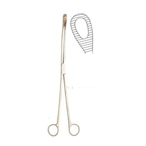 คีมคีบโพลีปัสในมดลูกของเคลลี่ เครื่องมือทางนรีเวช คุณภาพเยอรมัน ผลิตจากเหล็กกล้าไร้สนิม เครื่องมือผ่าตัดแบบใช้มือ ใช้ซ้ำได้ - Product Image 4