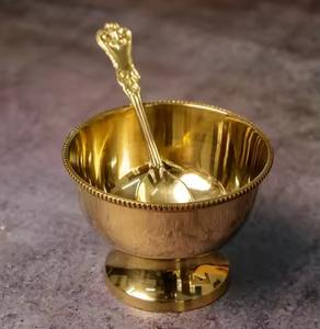 Premium Metal Ice Cream <b>Bowl</b> Stainless Steel <b>Dessert</b> Cup Modern Table Decor - Product Image 4