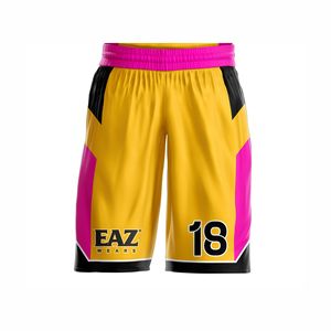 Ensemble d'uniformes de basketball d'été personnalisés grande taille, respirant, UPF 50+, extensible dans quatre directions, maillot et short de sport à séchage rapide, OEM - Product Image 5
