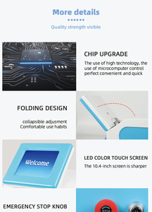 ระบบกำจัดขนพลังงานสูง 808 นาโนเมตร สามความยาวคลื่น พร้อมพลังงาน 2000 วัตต์ และขนาดจุด 10-20 มม. สำหรับใช้ในร้านเสริมสวย - Product Image 2