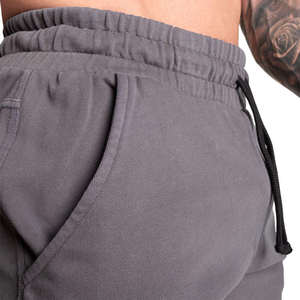 Pantalones cortos deportivos para hombre con logo personalizado, 5 pulgadas, pantalones cortos de gimnasio, pantalones cortos deportivos, 100% algodón, secado rápido, transpirables, lisos. - Product Image 4