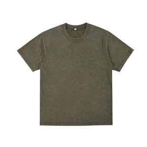 Camiseta de Diseñador de Moda, Estilo Vintage, Lavada con Ácido, de Alta Calidad, Nueva, para Hombre, Moderna, Holgada, Estampada - Product Image 3