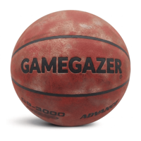 Ballon de basketball GAMEGAZER Premium avec chambre à air en caoutchouc naturel, taille et poids personnalisables (580-620g), circonférence 750-780mm, contrôle amélioré