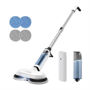 Sudex 9115 Cordless Electric Spin <b>Mop</b> 330ml Water Tank Dual Motor Rechargeable Floor Cleaner for Home Use - Product Image 3