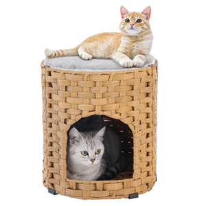 Cama para Gatos Artex HaiNam de Fibra Tejida, Rectangular, Color Sólido, Duradera, para Interiores, Todas las Estaciones, Estilo Clásico - Product Image 1