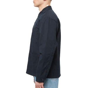 Ropa abotonada de manga larga de alta calidad, ropa de trabajo mecánica Industrial a la moda, chaqueta de hombre para hombre - Product Image 3