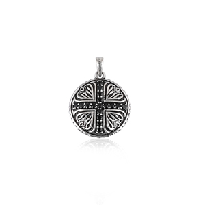 Collier pendentif bohème en argent sterling 925 avec CZ noir, best-seller, bijoux personnalisés pour femmes, bijoux fins - Product Image 1