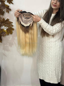 CHEVEUX HUMAINS VIERGES NATURELS 100% PERRUQUES PLEINE LACE FABRIQUÉES À PARTIR DE CHEVEUX DU TEMPLE INDIEN CHEVEUX REMY NON TRAITÉS - Product Image 2