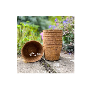 HOT Blue Lotus Modern Sustainable Coir <b>Pot</b> <b>Plant</b> Container High Water Retention for Seedling Nursery Planting Export Wholesale - Product Image 1