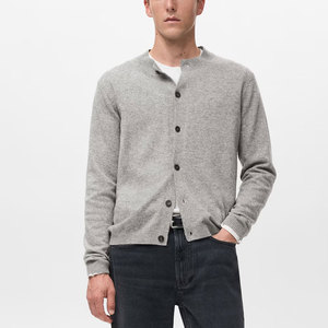 Cardigans pour hommes à manches longues, mode automne-hiver, en vente, design de col personnalisé, prix le plus bas, cardigans pour hommes - Product Image 6
