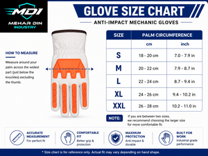 Custom Anti-Impact Mechanic <b>Gloves</b> Leather Safety Fishing <b>Gloves</b> TPR Protection OEM - Product Image 4