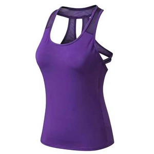 Hot Sale Women's Seamless Workout Tank <b>Top</b> Yoga Wear Customized Design Running Fitness Casual Jersey Printed - Product Image 3