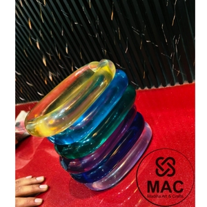 home decoration The Customization <b>resin</b> Chain links very big size and <b>clear</b> colors multi colors <b>resin</b> big links available - Product Image 2