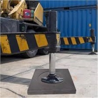 Plaques de support pour machines hydrauliques, performance de compression élevée, maniement facile, service de logo personnalisé, plaque de support UHMWPE